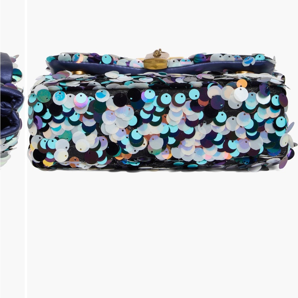 Kurt GeigerLondon Mini Brixton Sequin Crossbody Chain Strap Bag NWT - Picture 6 of 8